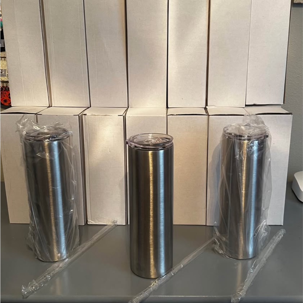 Markerflo  Brand New 30oz Skinny Straight Tumblers 800 Each